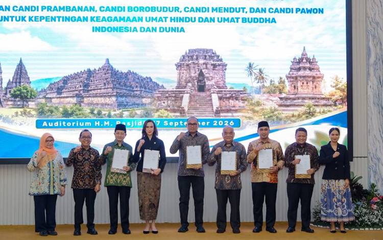Kemenpar Berkolaborasi Optimalkan 4 Candi Sebagai Pusat Wisata Religi