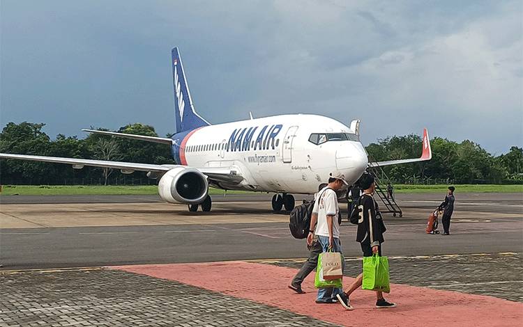 Penerbangan Nam Air Sampit-Surabaya Batal Akibat Kabut Asap Karhutla