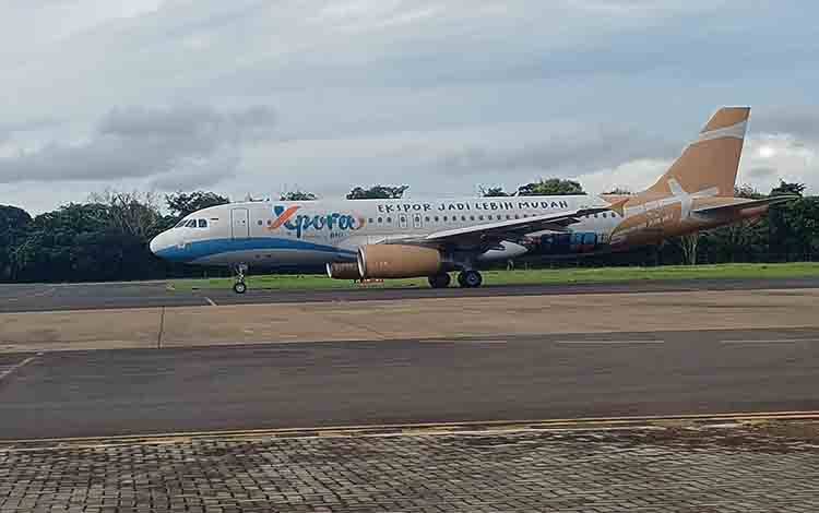 Super Air Jet Jakarta-Sampit PP Batal Akibat Kabut Asap Karhutla