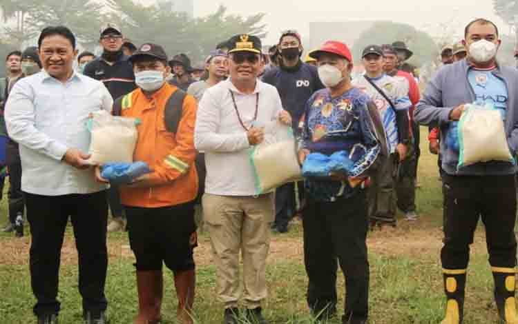 Pemprov Kalteng Perhatikan Kebutuhan Relawan Karhutla