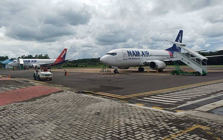 Penerbangan Bandara H Asan Sampit Kembali Normal Setelah Lumpuh Akibat Kabut Asap