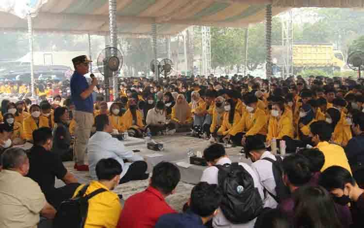 Gubernur Kalteng Minta Mahasiswa Bantu Luruskan Informasi Karhutla