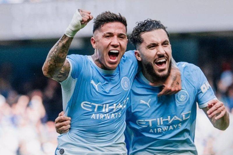 Manchester City Menang 5-3 atas Sunderland dalam Laga Delapan Gol