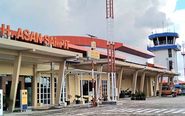 Penerbangan di Bandara H Asan Sampit Kembali Terganggu Kabut Asap