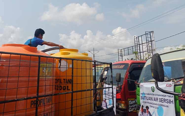 Bupati Kotim Pastikan Distribusi Air Bersih ke Wilayah Selatan Terus Berjalan, Kades Diminta Aktif Lapor
