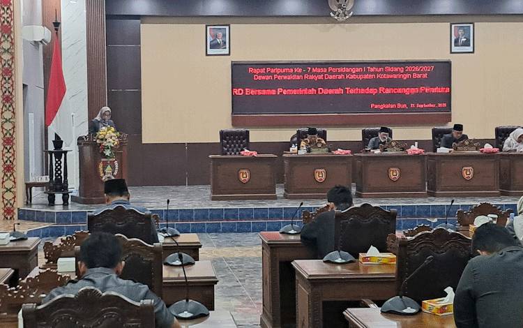 Perubahan APBD Kobar 2026 Disepakati, Pendapatan Turun Rp15,4 Miliar