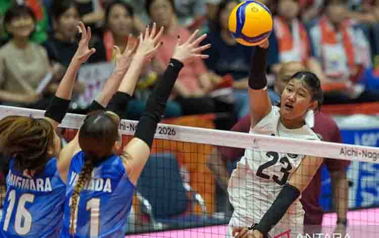 Voli Putri Indonesia Tundukkan  Vietnam 3-0