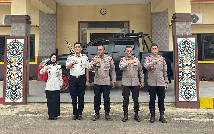Rutan Tamiang Layang Gandeng Brimob Perkuat Deteksi Dini Gangguan Kamtib