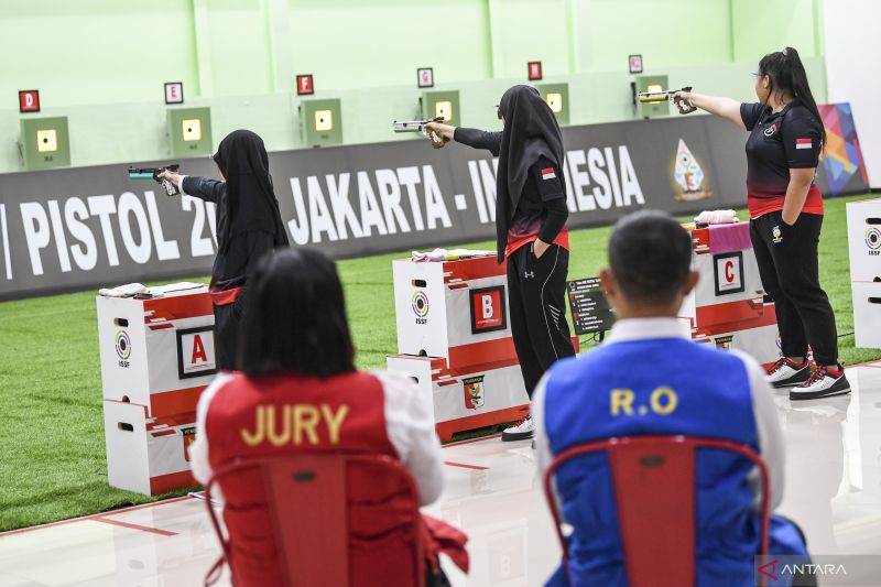 Trio Air Pistol Putri Buka Peluang Medali Menembak Indonesia di Asian Games