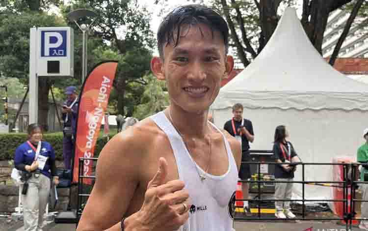 Hendro dan Violine Intan Pecahkan Rekornas Jalan Cepat di Asian Games
