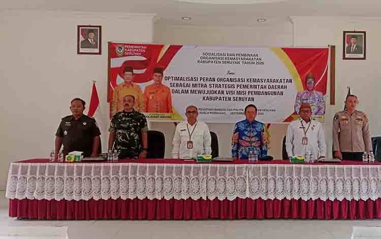 Pemkab Seruyan Perkuat Sinergi dengan Ormas untuk Dukung Pembangunan