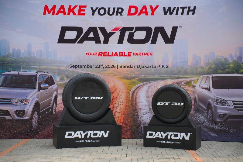 Dayton Resmi Masuk Pasar Ban Indonesia, Bawa DT30 dan H/T100