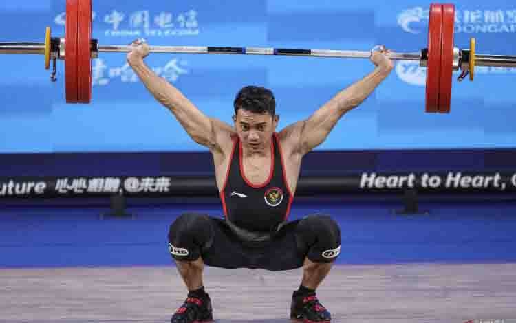Ricko Saputra Finis Keempat Angkat Besi 60kg, Emas Kembali untuk China