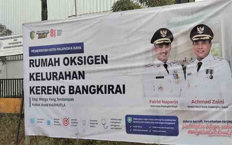 43 Titik Rumah Oksigen Siaga 24 Jam untuk Bantu Warga Palangka Raya Hadapi Dampak Kabut Asap