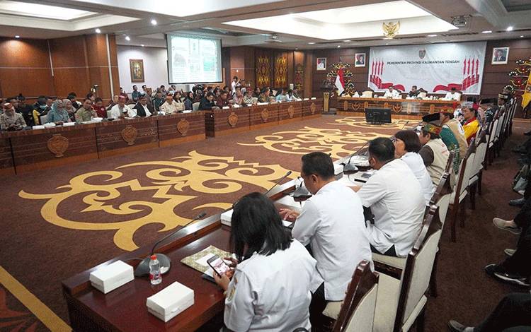 Pemprov Kalteng Perkuat Perlindungan Masyarakat di Tengah Darurat Karhutla