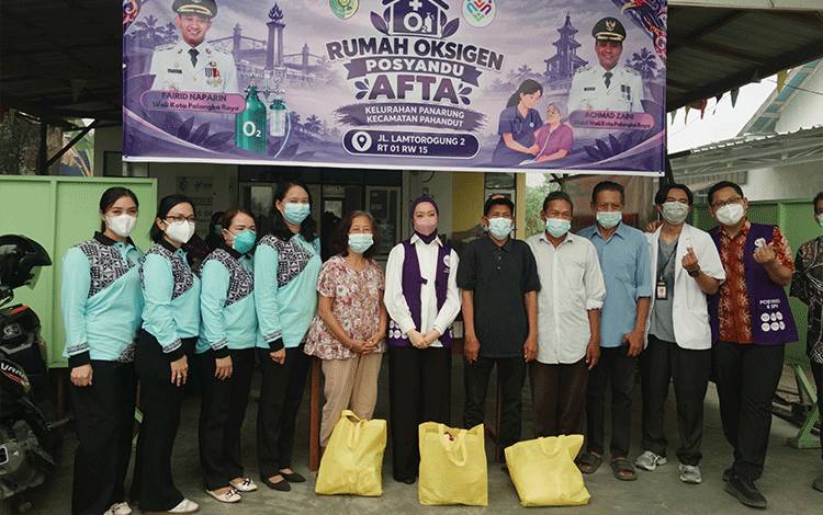 Ketua TP Posyandu Palangka Raya Minta Masyarakat Manfaatkan Rumah Oksigen di Posyandu