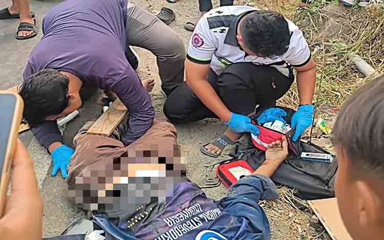 Korban Tabrak Lari di Lingkar Selatan Banjarmasin, Pria Alami Patah Kaki