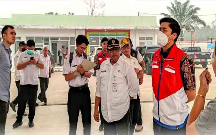Disdagrin Barito Utara Bersama Tim Satgas Pantau Distribusi BBM di Sejumlah SPBU