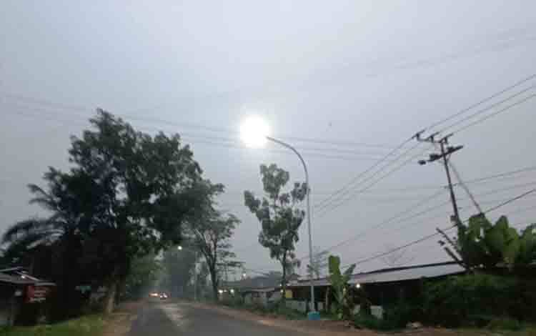 Dishub Kotim Sebut PJU Jalan Kapten Mulyono Sampit Masih Uji Coba