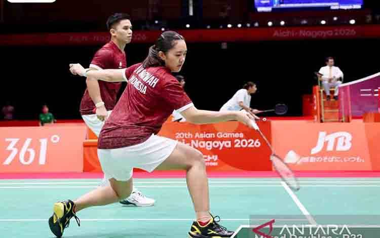 Debutan di Asian Games, Amri/Nita Sukses Capai Partai Puncak