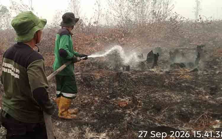 Sebagian Kalteng Masih Zona Merah, BMKG Catat Tingkat Kemudahan Terbakar Sangat Tinggi