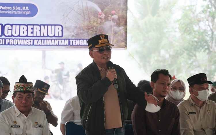 Gubernur Agustiar Dorong Penyediaan Sumur Bor untuk Kebutuhan Air dan Karhutla