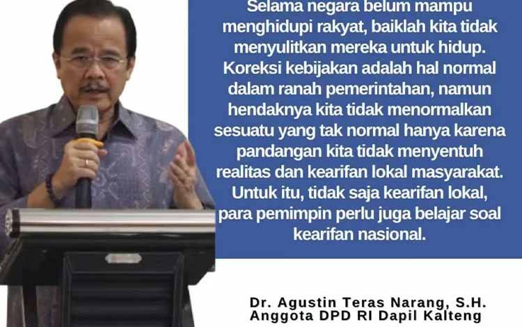 Teras Narang: Aturan 2 Hektare untuk Kearifan Lokal Bukan Celah Menipu