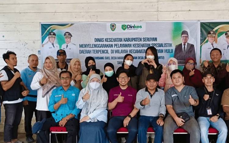 Wujudkan Layanan Kesehatan Merata, Dinkes Seruyan Gelar PKB di Sepundu Hantu