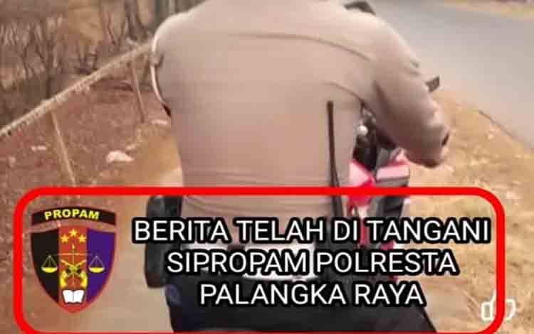 Video Viral Dugaan Pungli di Medsos, Ini Kata Kasat lantas Polresta Palangka Raya