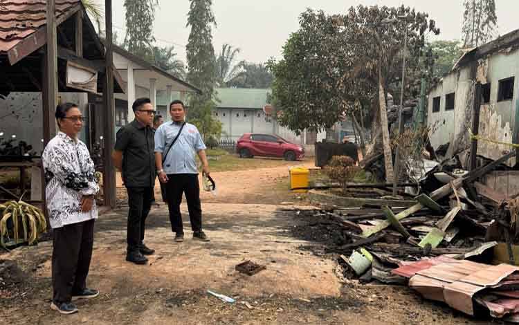 DPRD Kotim Desak Percepatan Pembangunan SMAN 1 Cempaga yang Terbakar