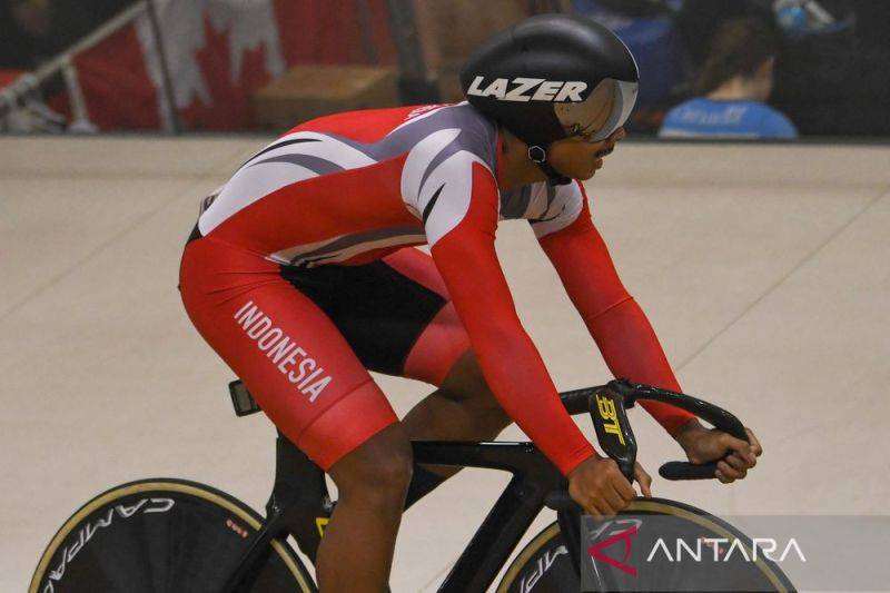 Dua Pesepeda Indonesia Gagal Lolos 16 Besar Sprint Putra Asian Games 2026