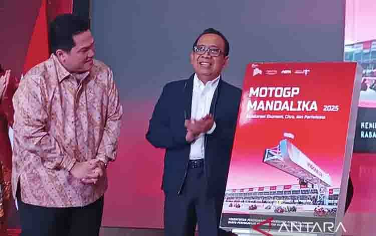Erick Thohir: Dampak Ekonomi MotoGP Mandalika Hampir Rp5 Triliun