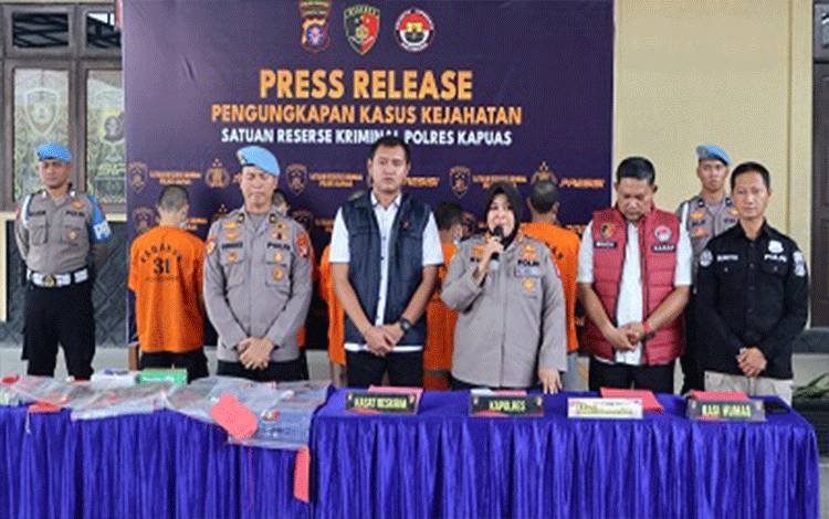 Dua Kasus Dugaan Pembakaran Lahan Diproses Polres Kapuas