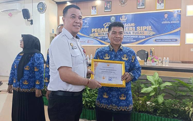 31 PNS Pemkab Kotim Purna Tugas