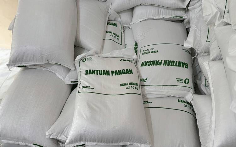 Bulog Kalteng Bagi Konsentrasi, Salurkan Bantuan Presiden dan Korban Karhutla