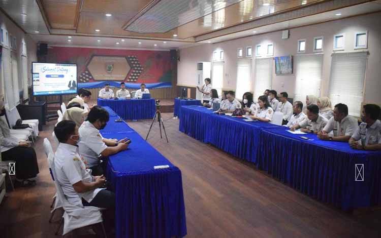Dislutkan Kalteng Terima Kunjungan KI dan PPID Utama Monev Keterbukaan Informasi