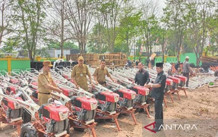 Pemkab Kapuas Siapkan Pendistribusian 100 Handtractor Bantuan Kementan