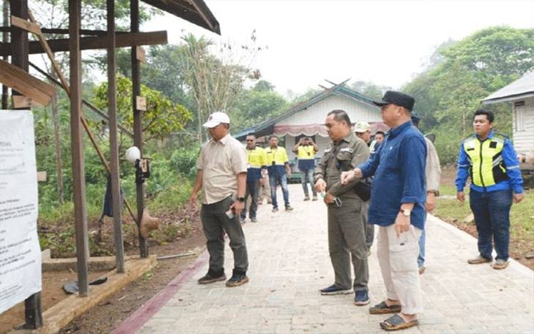 Pemkab Kapuas Dorong Pengembangan Mampai Jaya Lewat Transmigrasi Lokal