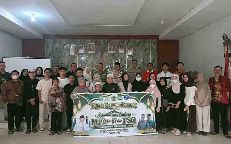 MTQ dan FSQ Baamang Dilepas, Siap Berlaga di Kuala Kuayan
