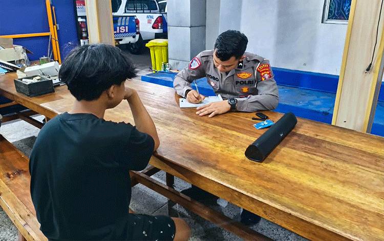 Pelaku Balap Liar di Kapuas Diamankan