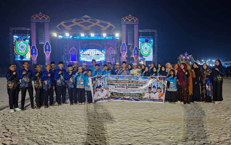 Telaga Antang Kirim 35 Kafilah ke MTQ dan FSQ Camat Pastikan Peserta Murni Putra Daerah