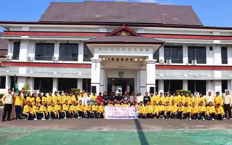 Wabup Seruyan Minta Paskibraka Jaga Nama Baik Daerah Saat Study Tour