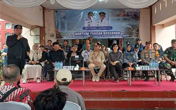 Bupati Kotim Usulkan Pemeliharaan Jalan Menuju Antang Kalang ke Gubernur Kalteng