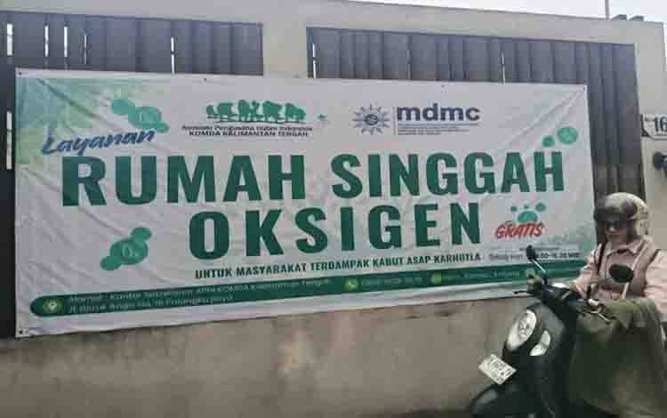 Keberadaan Rumah Singgah Oksigen Dinilai Penting Bantu Masyarakat Palangka Raya