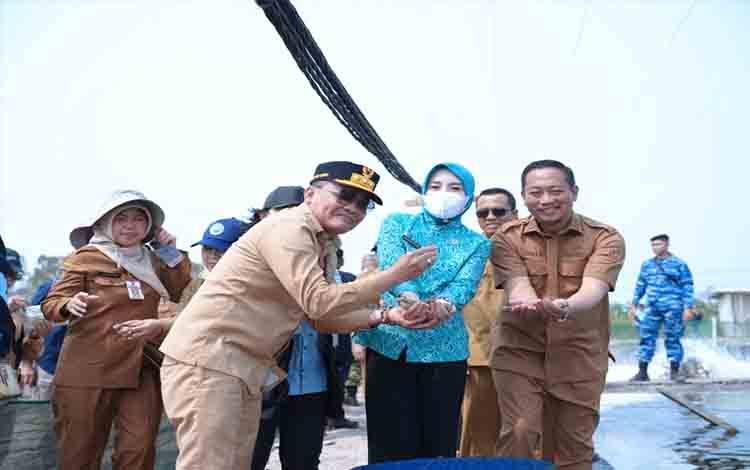 Tambak Udang Vaname Sukamara Diproyeksikan Sumbang Pendapatan hingga Rp32 Miliar
