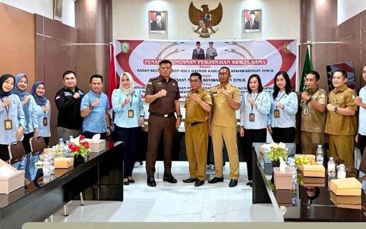 BKAD Kotim Gandeng Kejaksaan Tertibkan dan Amankan Aset Daerah
