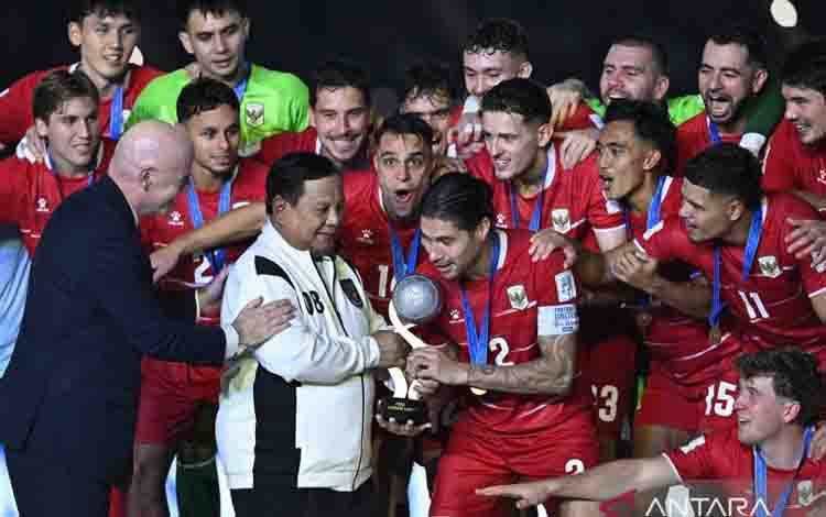 Peringkat Timnas Indonesia Naik ke-116, Erick: Garuda Terbang Tinggi