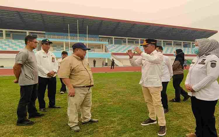 Persiapan Porprov XIII Kalteng, Progres Venue di Kobar Capai 90 Persen