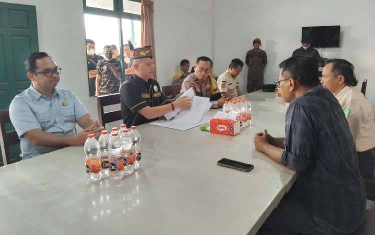 Bupati Gunung Mas Berhentikan Sementara Sebagian Kegiatan PT BMB, Ada Apa?