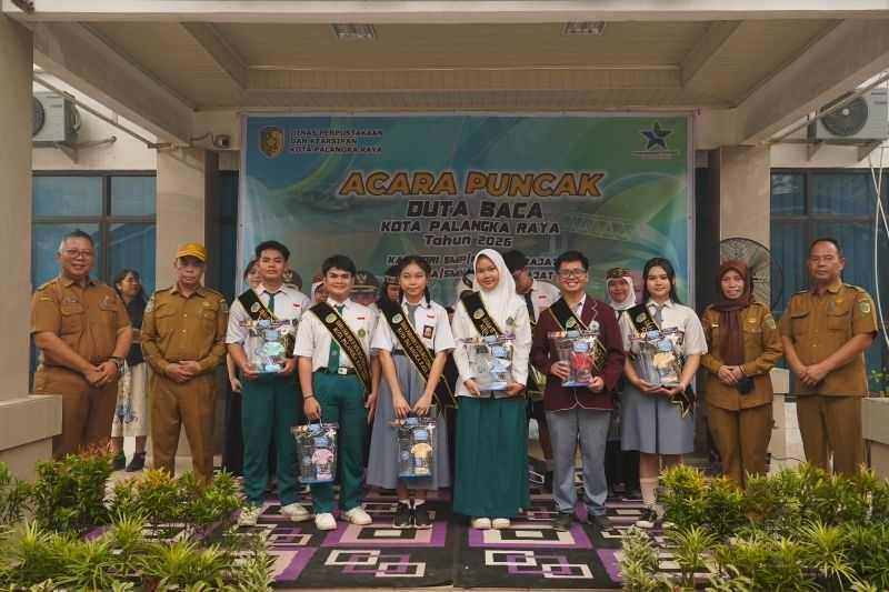 50 Pelajar Palangka Raya Disiapkan Jadi Penggerak Duta Baca
